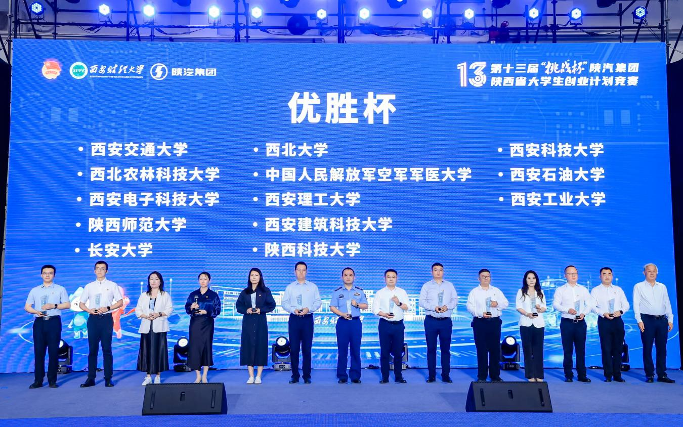 我校荣获“挑战杯”省赛特等奖7项再捧“优胜杯”-西安建筑科技大学新闻网